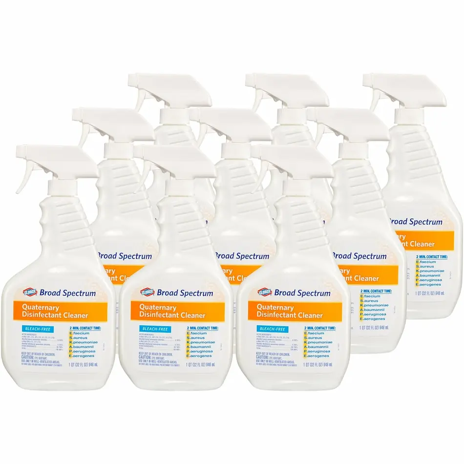 Quaternary Disinfectant Cleaner Spray, 32 Ounces