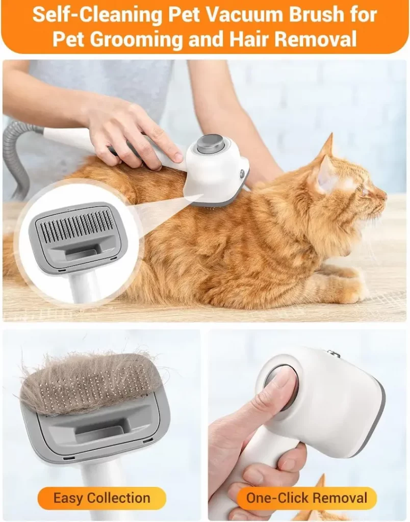 Simple Way dog grooming vacuum